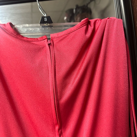 Jody T of California vintage 70’s dress in hot pink size medium - Picture 10 of 12